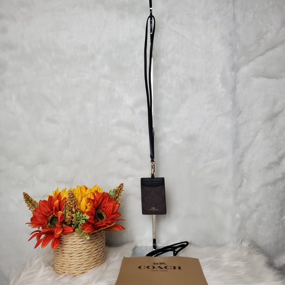 COACH ID CARD/CREDIT CARD HOLDER LANYARD - Picture 3 of 6